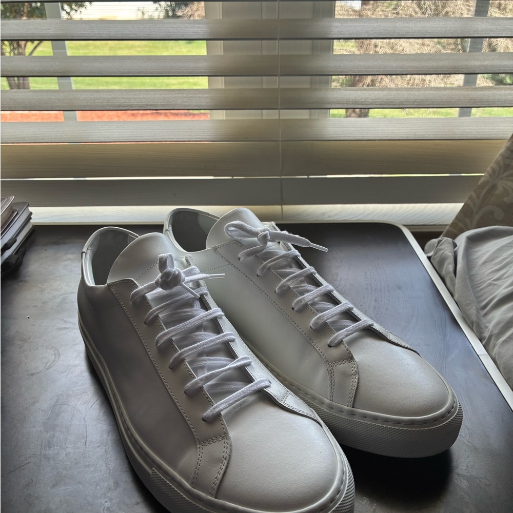 Common Projects White Leather Sneakers